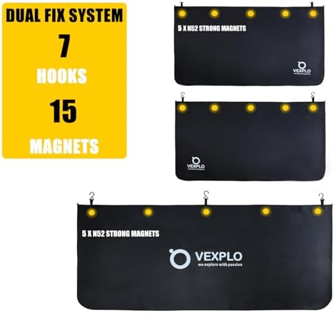 VEXPLO 3 Pcs Car Fender Protector, Magnetic Fender Covers for Mechanics - Image 4