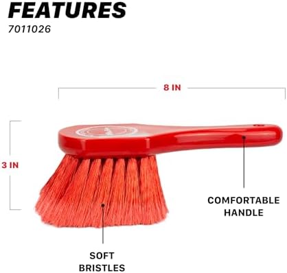 Maxshine Universal Soft Exterior & Wheel Cleaning Brush – Durable Detailing Brush for Cars, Trucks, SUVs, RVs & Motorcycles – Safe for Cleaning Rims, Engine Bays, Plastics & Interior Surfaces - Image 2