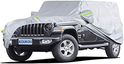 KouKou Waterproof SUV Car Cover All Weather, Fits 181-190 inch by focusonqualityservicehear