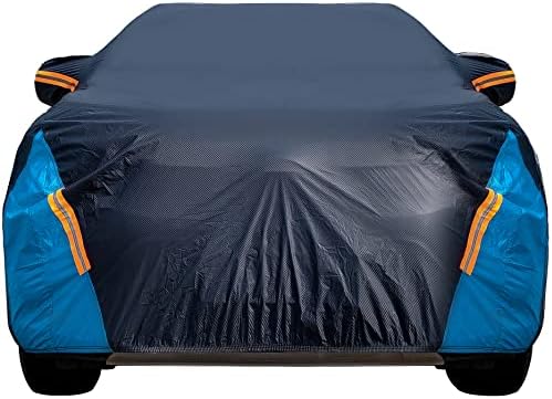 Car Cover Waterproof All Weather for SUV (185-190 inch) by DINGHAO