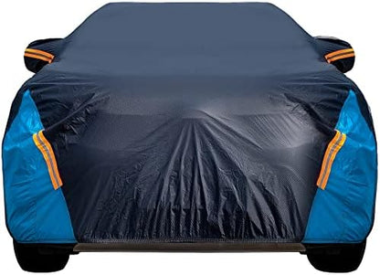 Car Cover Waterproof All Weather for SUV (185-190 inch) by DINGHAO