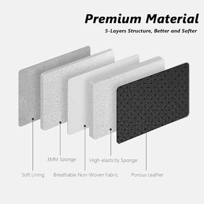 Coverado Seat Covers, Car Seat Covers Front Seats, Black Car Seat Cover, Waterproof Automotive Seat Covers, Seat Cushion, Front Car Seat Covers Leatherette Car Seat Protector Universal Fit Most Cars - Image 6