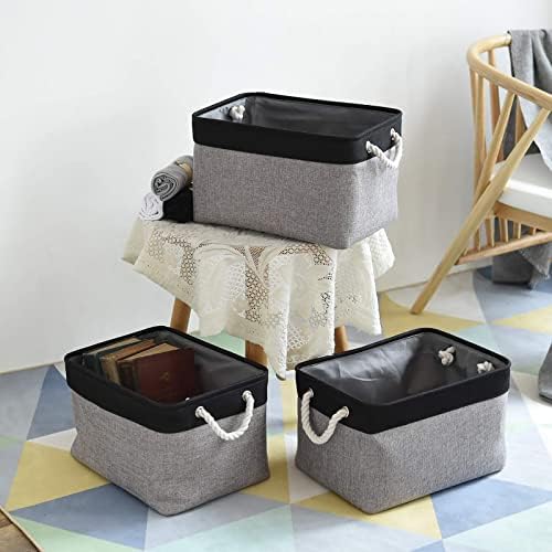 Storage Cubes with Handles - Organizer Bins (15.7 x 11.8 x 8.2 inches) - Image 3