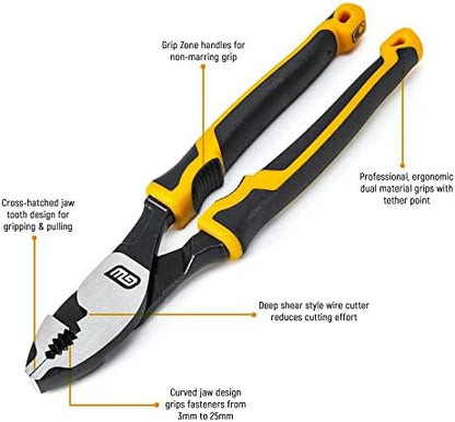 GEARWRENCH 6 Pc. Pitbull Dual Material Mixed Plier Set - 82204C - Image 6