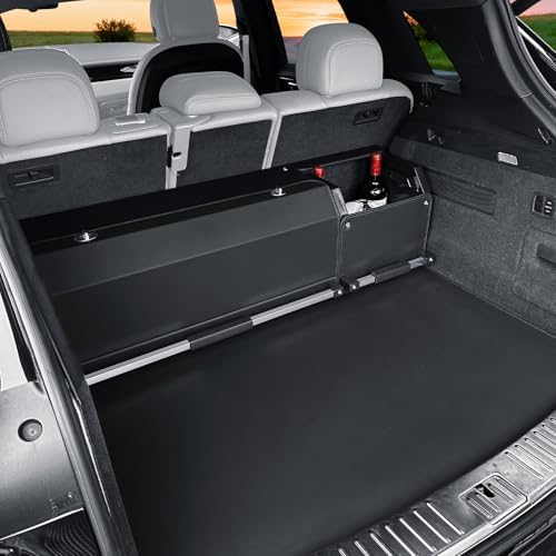 Car Trunk Organizer Leather Car Trunk Storage Organizer with Lid and Handle by XCF