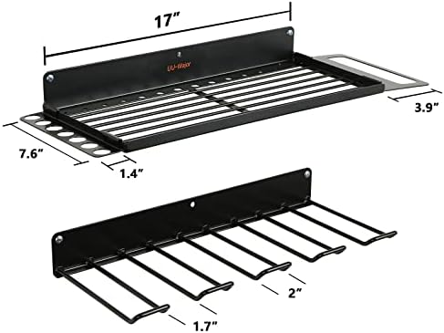 UU-Major Power Tool Organizer for Garage Organization,Drill Holder Wall Mount for Tool Stoarge, Tool Organizers and Garage Storage Shelves for Charging.Heavy Duty With 4 Holders - Image 5