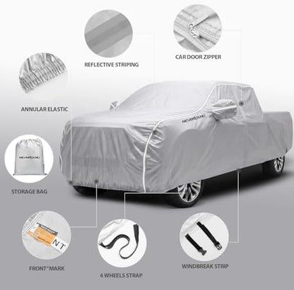 NEVERLAND Car Cover Waterproof Heavy Duty Full Car Cover - Image 2