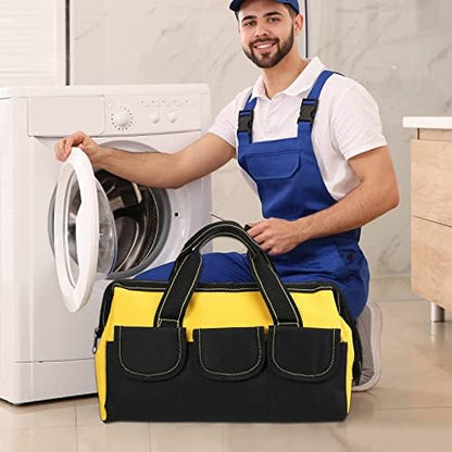 Sanwuta 3 Pack 13 Inch Tool Bags, Classic, Yellow - Image 5