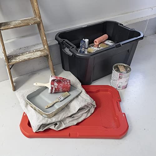 CX Craftsman 30-Gallon Heavy Duty Plastic Storage Bins with Lids, 2 Pack - Image 5