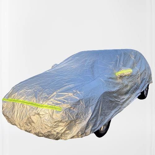 JOM 127499 Car Cover Car Cover Full Garage Waterproof Dustproof Breathable Sun Protection Snow Protection Hail Protection - Image 2