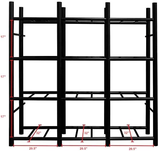 Bin Warehouse DFAE2MBW0431-HD Heavy Duty 12 Tote Rack - Image 7