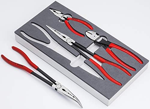 KNIPEX - 00 20 01 V16 Tools - 4 Piece Automotive Pliers Set in Foam Tray (002001V16) - Image 2