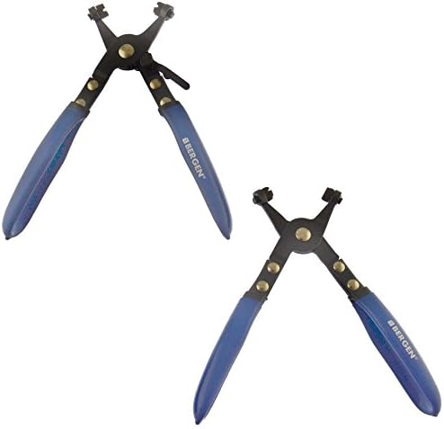 Hose Clamp Pliers Set 2 pc Removal Installation of Constant Tension Type Clamps - Image 2