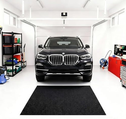 Heavy Duty Oil Spill Mat, Garage Floor Mat for Under Car, Premium Oil Absorbent Pads, Reusable, Slip-Resistant, Waterproof Rubber Backing Contains Liquids, Protects Garage Floor(XXL-60''x72'') by ZugGear