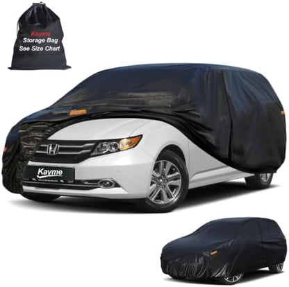 Kayme Minivan Car Cover Waterproof All Weather - See Size Chart - Size H5 by kayme