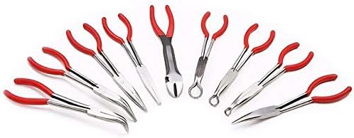 Mechanic Pliers 9pc 11" Long Nose Plier Set Automotive Shop Tools Auto Tool by VCT