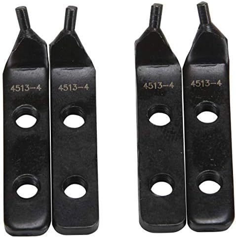 OTC 4513 Heavy-Duty 2-Piece Internal and External Snap-Ring Pliers Set - Includes Internal and External Pliers, Tips, and Blow Molded Case, Red - Image 4