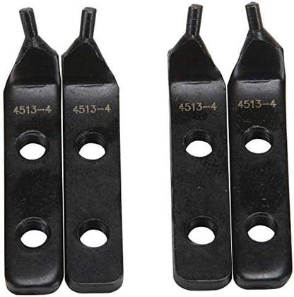 OTC 4513 Heavy-Duty 2-Piece Internal and External Snap-Ring Pliers Set - Includes Internal and External Pliers, Tips, and Blow Molded Case, Red - Image 4