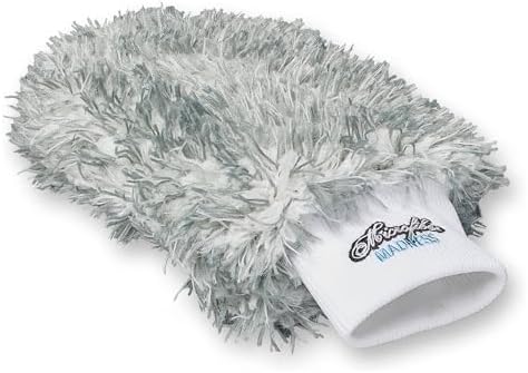IncrediFlair Car Wash Mitt – Premium Microfiber Wash Mitt for Cars, Made in Germany, Scratch-Free Cleaning by MicrofiberMadness