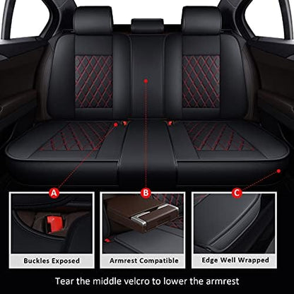 MIROZO Car Seat Covers,Waterproof Seat Covers Full Set for SUV,Sedan,Truck - Image 4