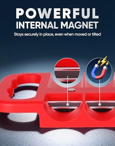 Reniteco Magnetic Socket Organizer, 3/8" Drive, 28-Socket Rail - Image 2