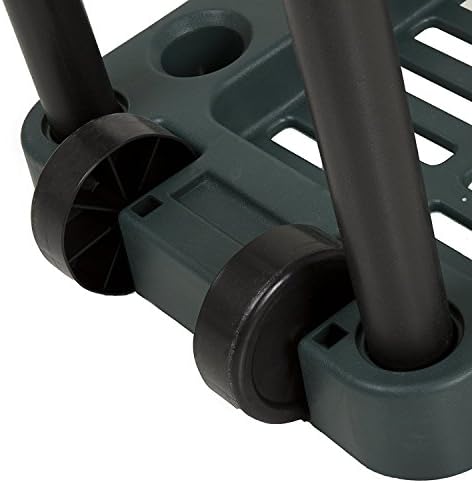 Garden Tool Organizer - Utility Rack, Holds Yard Tools - Garage Organizers and Storage Home Essentials by Stalwart - 40 Yard Tools, UNIT | Rolling Utility Cart with Wheels - Garage Organization and Storage Home Essentials - Image 5