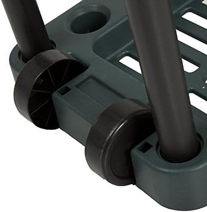 Garden Tool Organizer - Utility Rack, Holds Yard Tools - Garage Organizers and Storage Home Essentials by Stalwart - 40 Yard Tools, UNIT | Rolling Utility Cart with Wheels - Garage Organization and Storage Home Essentials - Image 5