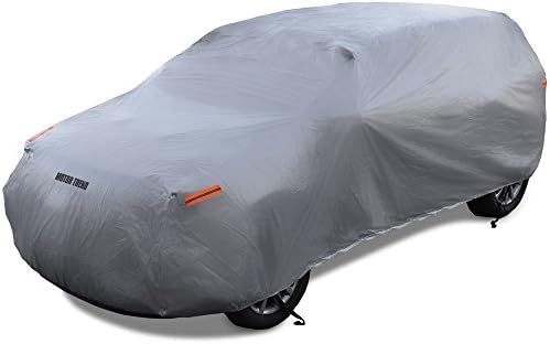 Motor Trend Safeguard Heavy Duty Car Cover for Vans & SUVs - Car Tarp Waterproof All Weather SUV, Sun Protection, UV Rain Snow Winter, Outdoor Reflective - Up to 185" Length - Image 2