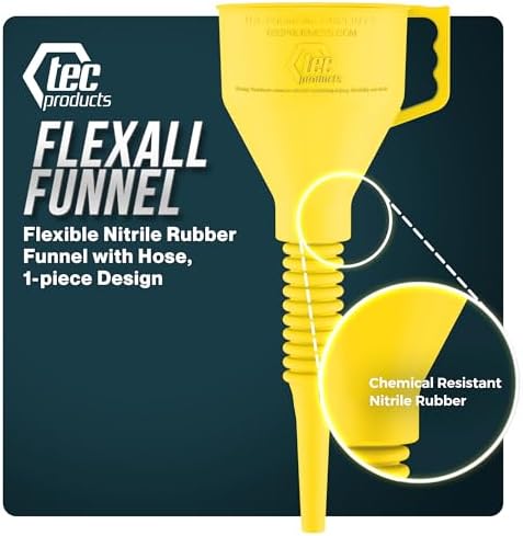 TEC Products FlexAll Long Flexible Oil Change Funnels for Automotive Use - Image 2