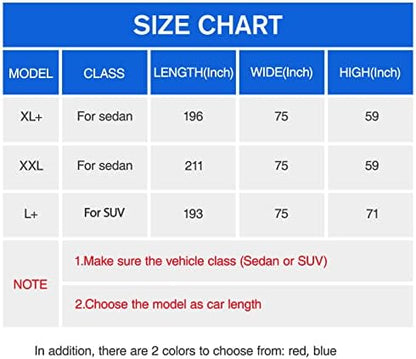 Car Cover Waterproof All Weather for SUV (185-190 inch) - Image 2