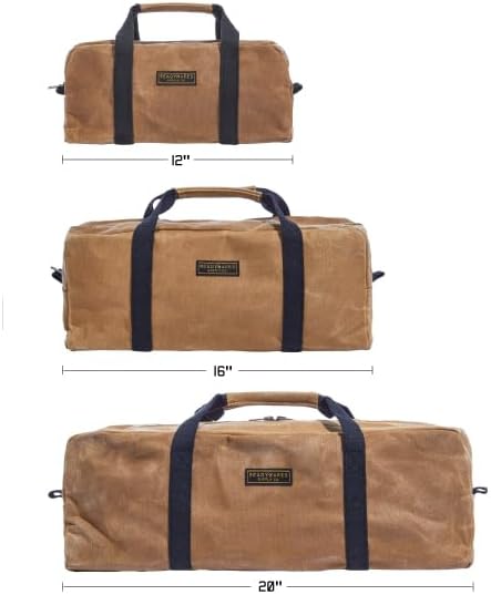 Readywares 16" Utility Bag | Waxed Canvas Medium Heavy Duty Tool Bag - Image 4