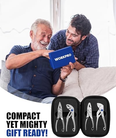 WORKPRO 4-Piece Mini Pliers Set with Pouch, Pocket Pliers, EDC Tool Gift - Image 2
