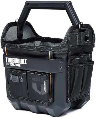 ToughBuilt ClipTech - 12" Massive Mouth Tool Tote, HardBody, TBL-CT-82-12 by ToughBuilt