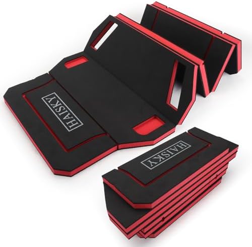 Foldable Mechanic Kneeling Pad,22.44" Wide EVA Foam Mat,1 Pack,Red by Unknown