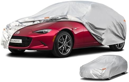 GUNHYI Waterproof 6-Layer Coupe&Sports Car Cover(Length Up to 163 Inches) by GUNHYI
