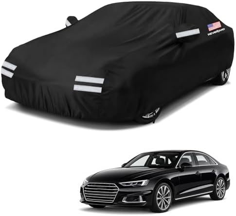 Sedan Car Cover Waterproof All Weather Full Car Covers 196''Lx72''Wx59''H by Professionalcoversellers