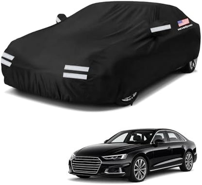 Sedan Car Cover Waterproof All Weather Full Car Covers 196''Lx72''Wx59''H by Professionalcoversellers