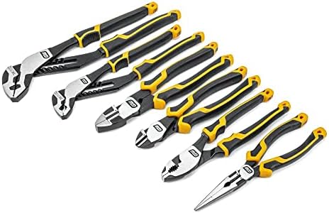 GEARWRENCH 6 Pc. Pitbull Dual Material Mixed Plier Set - 82204C by Unknown