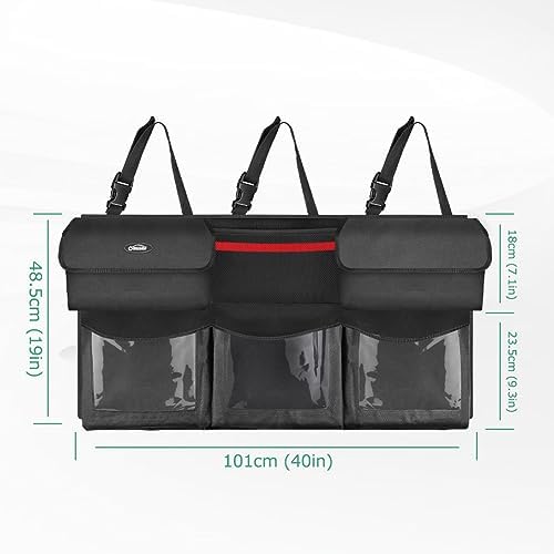 Oasser Trunk Organizer for Car, 6 Storage Compartments 40x19inch - Image 6
