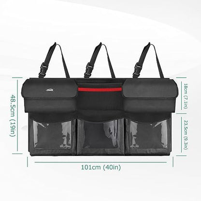 Oasser Trunk Organizer for Car, 6 Storage Compartments 40x19inch - Image 6