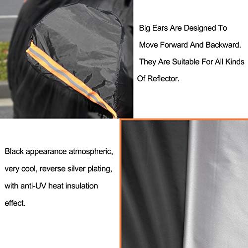 UV Protection Car Cover Windproof Dustproof Scratch Resistant Outdoor Universal Full Car Covers for Sedan M - Image 4
