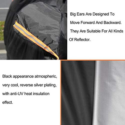 UV Protection Car Cover Windproof Dustproof Scratch Resistant Outdoor Universal Full Car Covers for Sedan M - Image 4