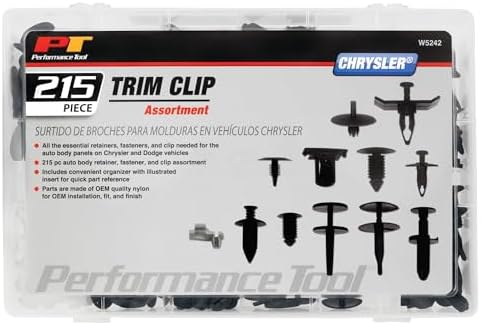 Performance Tool W5242 215-Piece Chrysler Trim Clip Assortment Kit - Image 3
