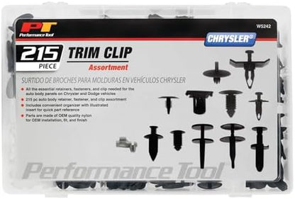 Performance Tool W5242 215-Piece Chrysler Trim Clip Assortment Kit - Image 3