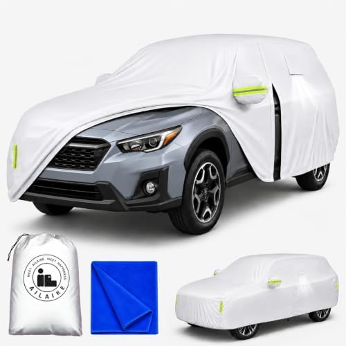 Car Cover Waterproof All Weather Custom Fit for Crosstrek XV. by AILAIKE
