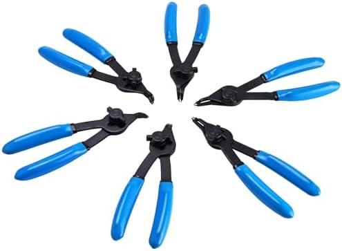 8MILELAKE 12pcs Snap Ring Plier Set Internal/External Retaining Ring Pliers - Image 7