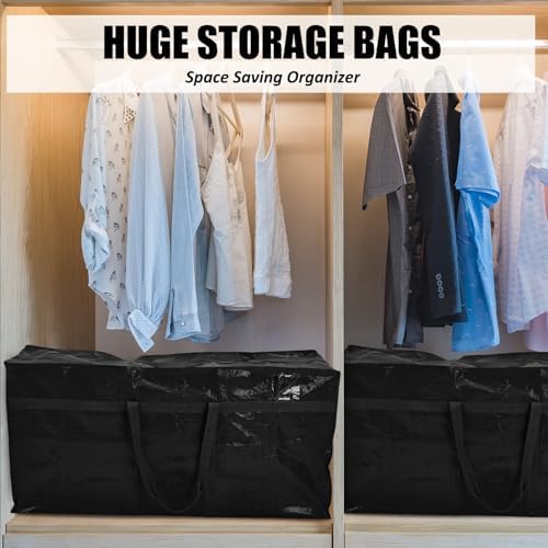 Windyun 6 Pack 69 Gallon Extra Large Moving Bags XXL Heavy Duty Storage Bag - Image 4