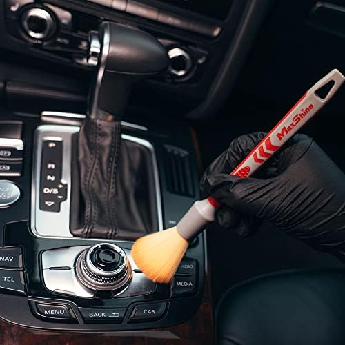 Maxshine Small #10 Universal Ultra Soft Detailing Brush – Professional Brush for Interior, Exterior, Leather Seats, Engine Bay & Wheels – Premium Car Care Detailing Tool - Image 6
