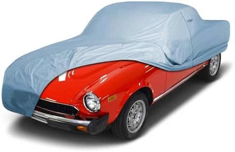 iCarCover Car Cover Waterproof for 1982-85 Fia t Pininfarina Spider Azzurra by iCarCover