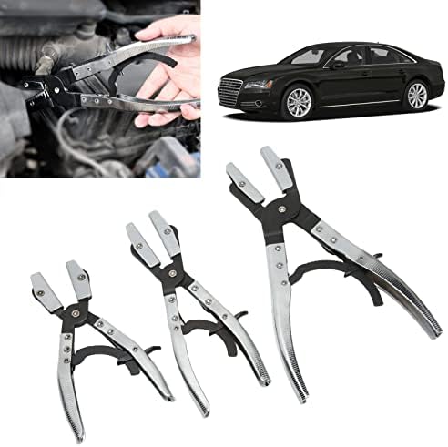 Hose Clamps Pliers Kit, Saving Coolant Hose Pinch Off Pliers Carbon Steel Rustproof 3Pcs/Set for Brake Gas Fuel Lines - Image 2